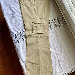 Dickies Tan Cargo Pants Straight Leg Utility